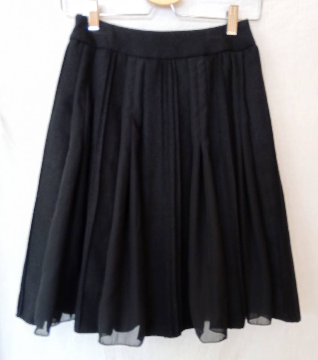 ほぼ新品 OTTO ウール レース スカート M オットー拍卖