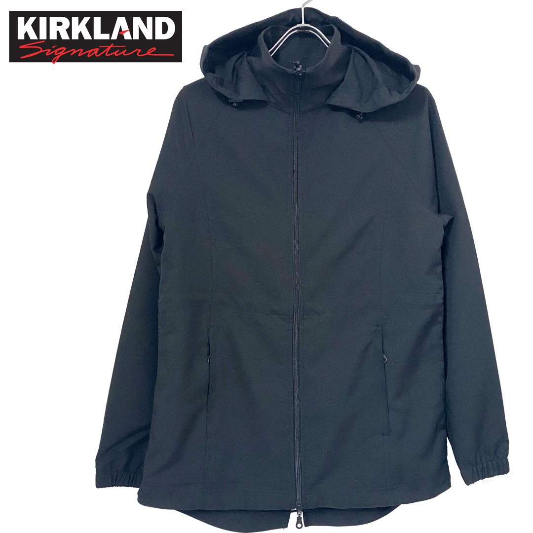 新品 M ★ コストコ アノラック パーカー ブラック US-S カークランド シグネチャー レディース マウンテン ジャケット マンパ 防風 防水拍卖