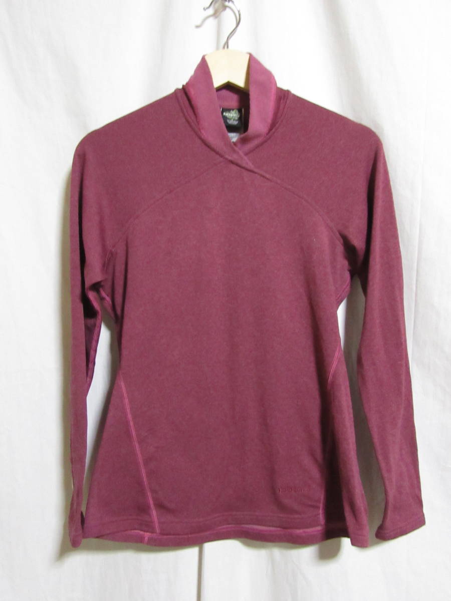 ☆送料無料☆Patagaonia☆パタゴニア☆キャプリーン☆スタンドネックインナー☆women's S☆クライミング☆アウトドア☆A20拍卖