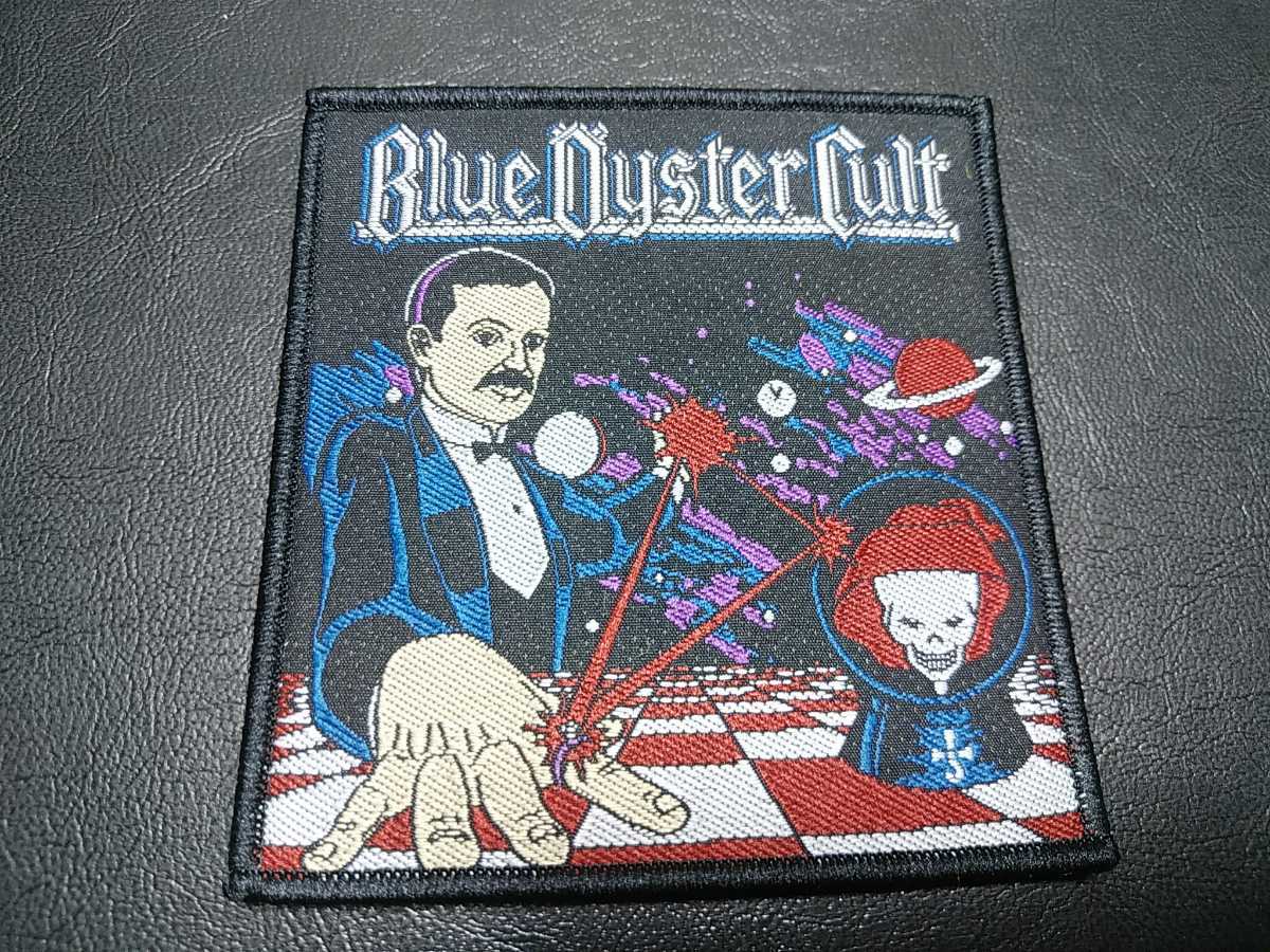 BLUE OYSTER CULT 刺繍パッチ ワッペン agents of fortune tour ブルー・オイスター・カルト / black sabbath judas priest iron maiden拍卖