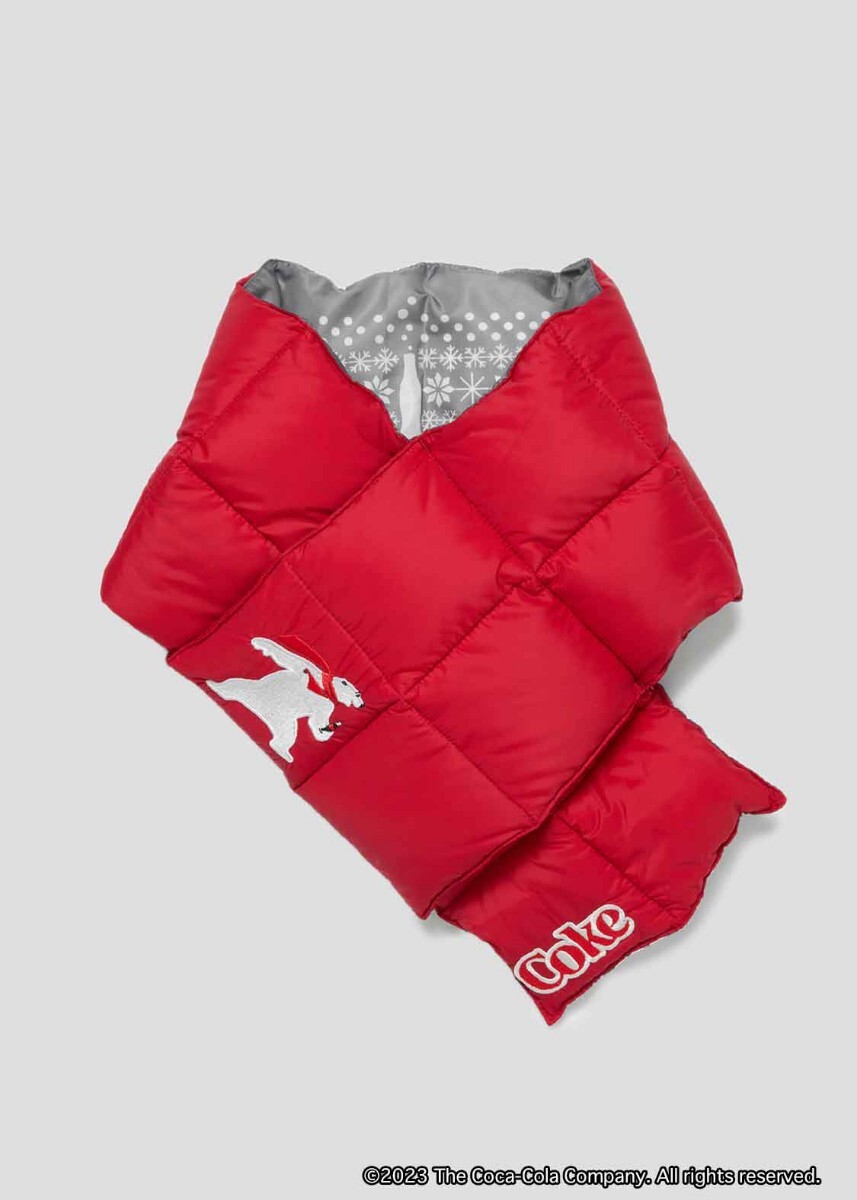 新品未使用!グラニフ コカコーラ リバーシブルマフラー ユニセックス拍卖