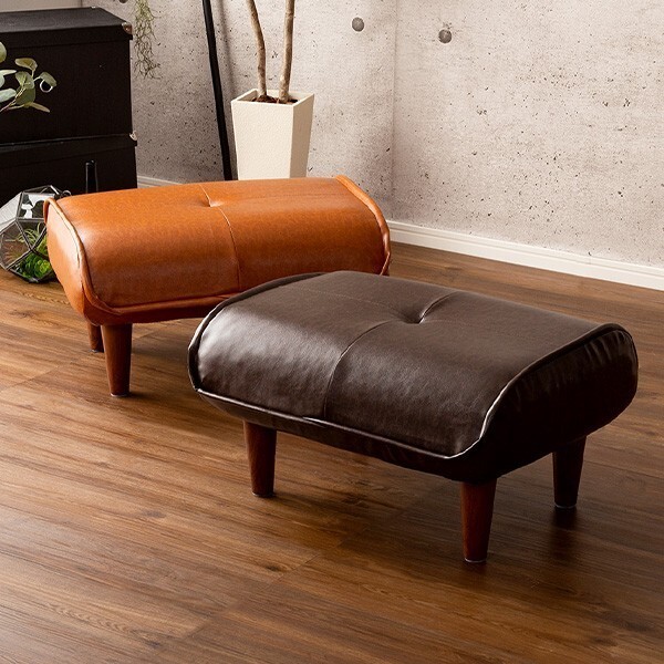 あると便利なヴィンテージオットマン LUKAS-ルーカス-ヴィンテージ オットマン スツール コンパ拍卖