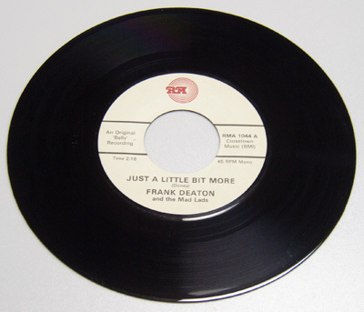 45rpm/ JUST A LITTLE BIT MORE - FRANK DEATON - MY LOVE FOR YOU / 50s,ロカビリー,FIFTIES,RMA 1044拍卖