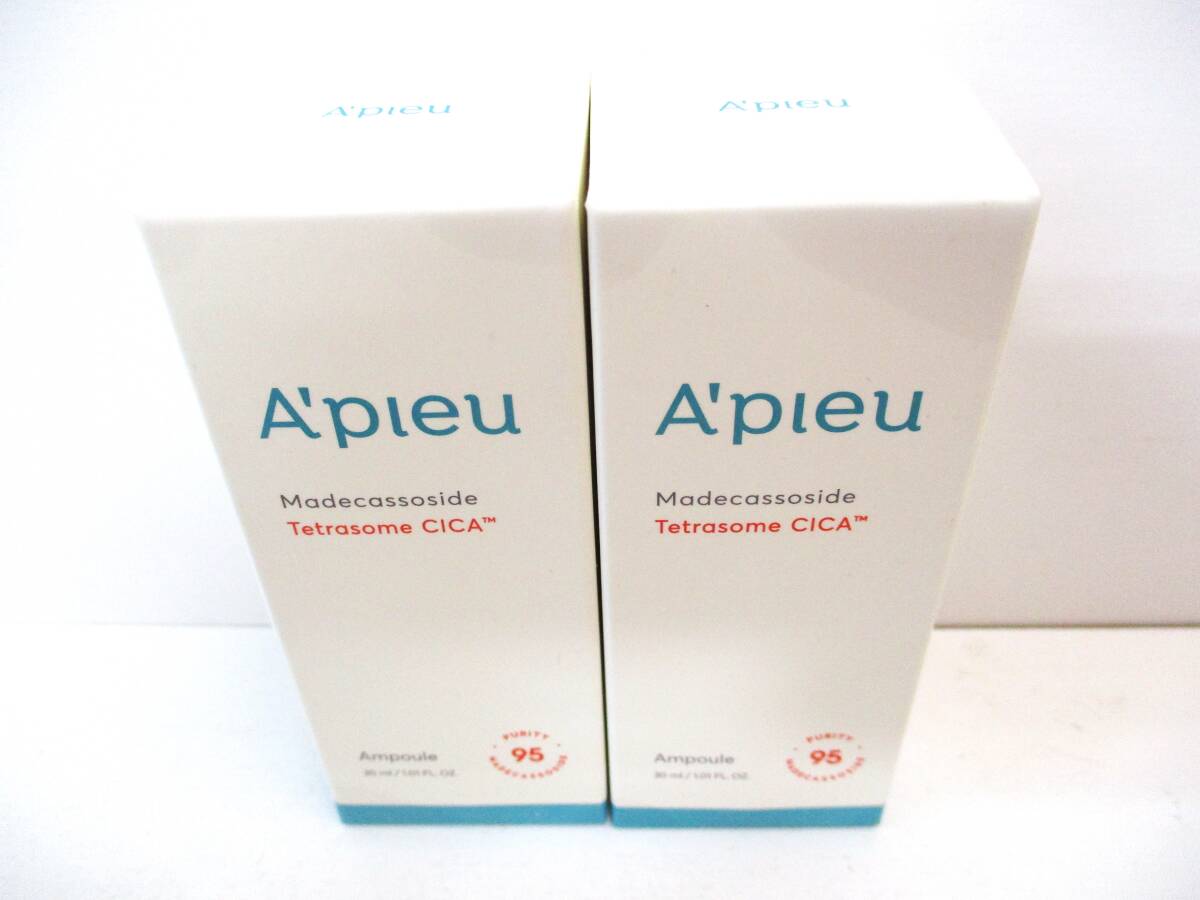 ★A'PIEU(アピュー)★テトラソーム/CICA美容液/30ml×2個★韓国コスメ/アンプル/ツボクサエキス/シカ/敏感肌/揺らぎ肌/A'pieu公式★ 拍卖