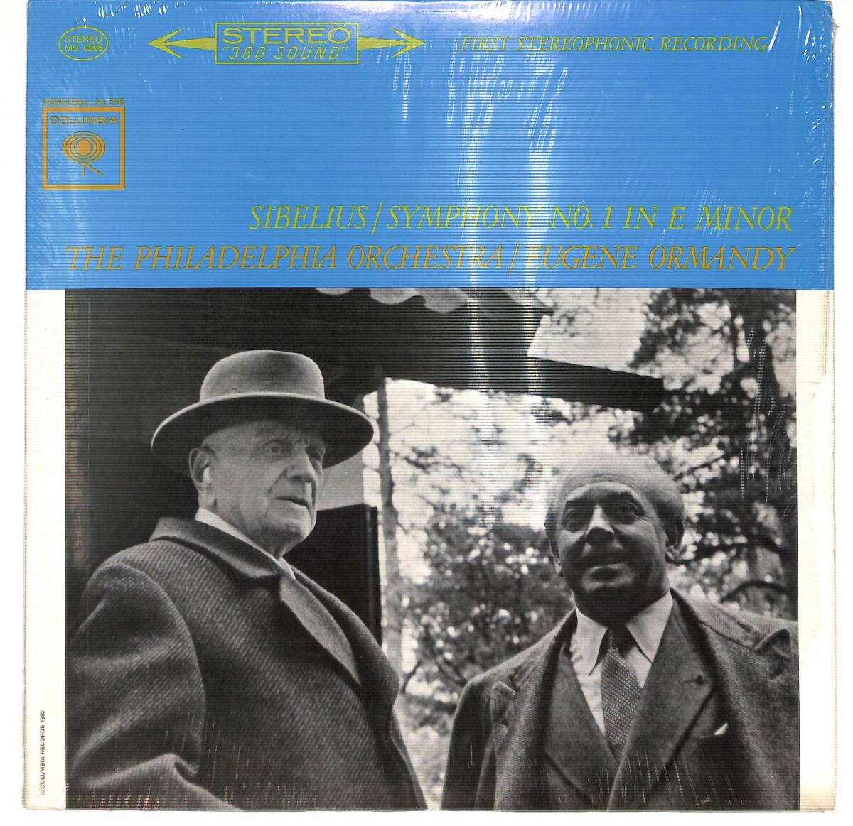 e9525/LP/米/ユージン・オーマンディ/フィラデルフィア管弦楽団/交響曲第1番 ホ短調拍卖