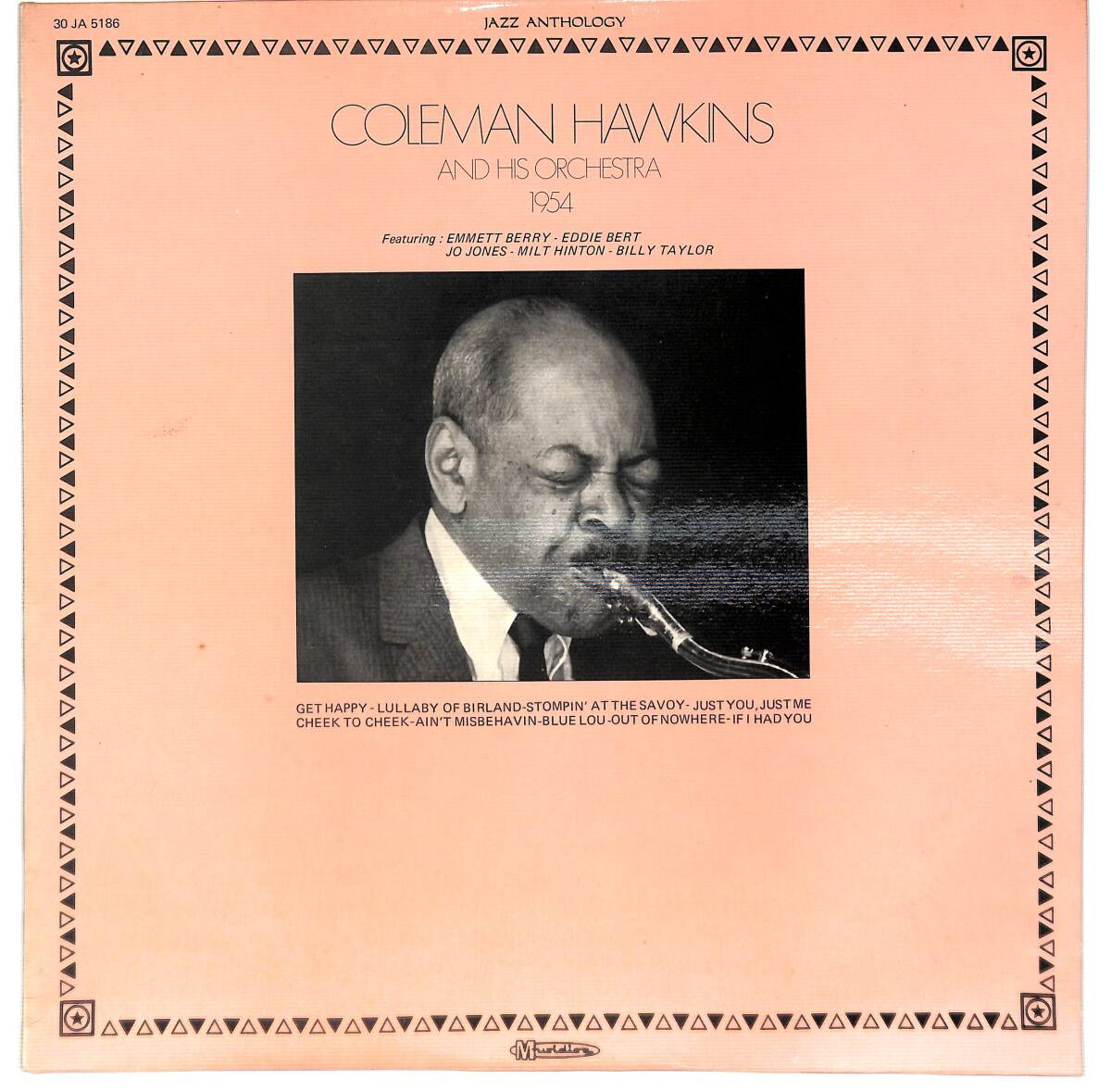 e9946/LP/仏/Coleman Hawkins And His Orchestra/1954拍卖