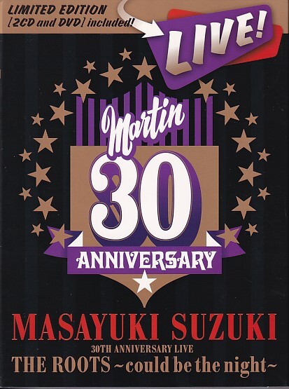 CD 鈴木雅之 30TH ANNIVERSARY LIVE THE ROOTS ~could be the night~ 2CD+DVD拍卖