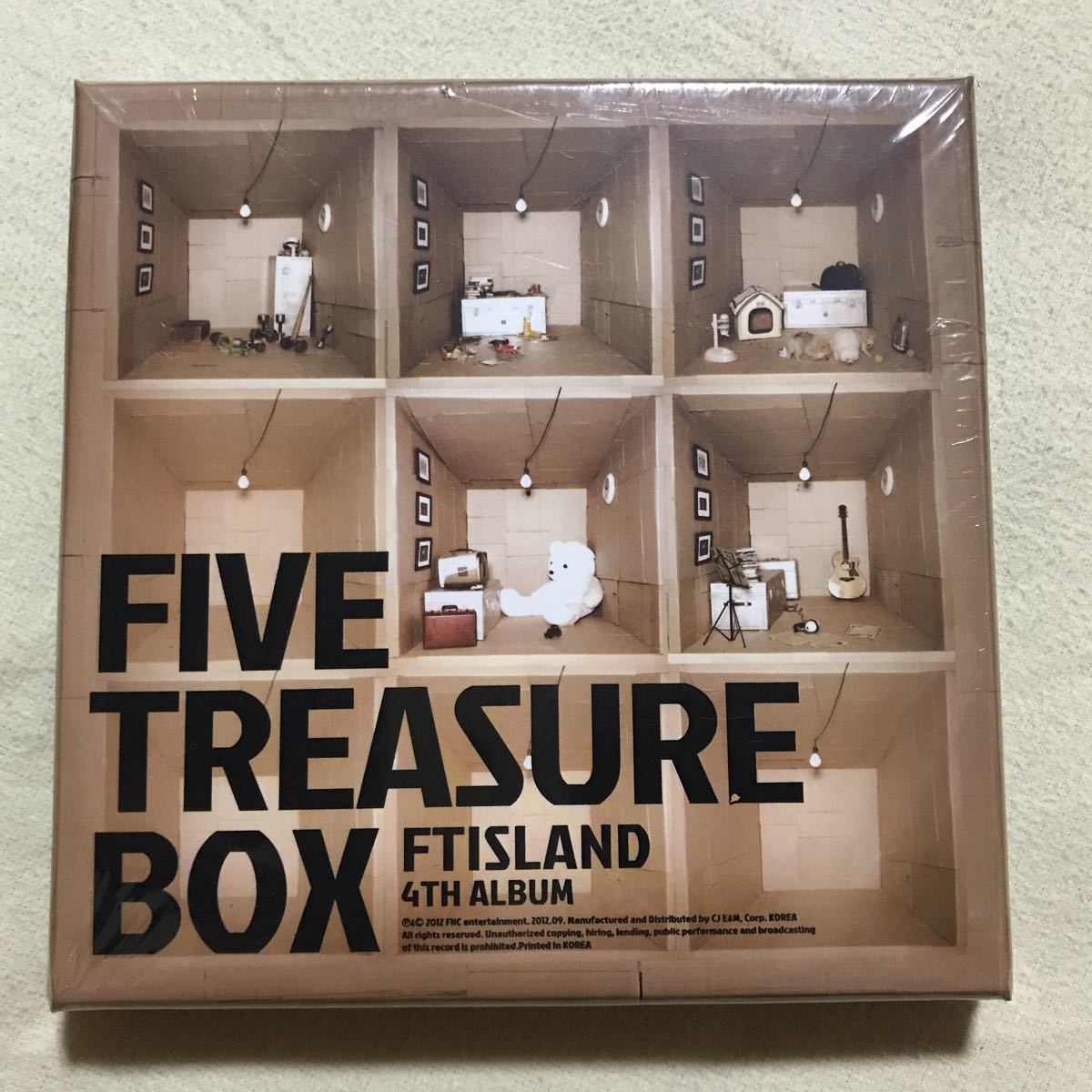 FTIsland 4集 - Five Treasure Box (韓国盤)/FTISLAND拍卖
