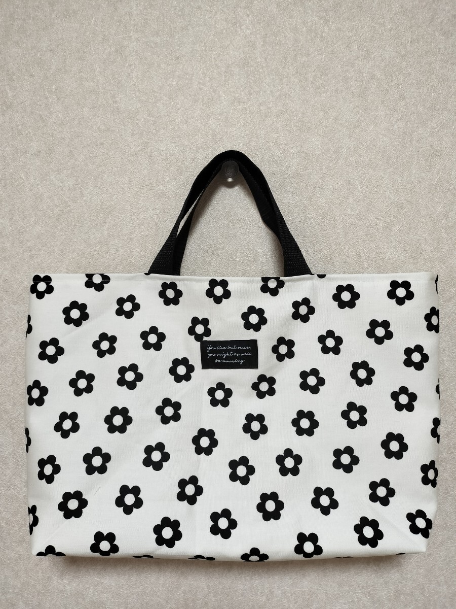 トートバッグ 絵本バッグ ランチバッグ サブバッグ 花柄トートバッグ ハンドメイド拍卖