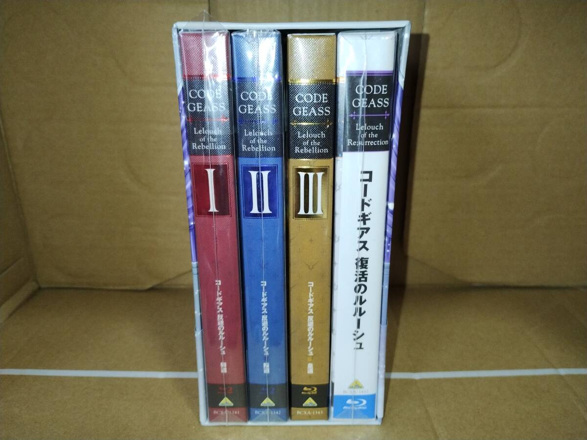 ♪送料無料 即決 コードギアス 反逆のルルーシュ 劇場版 Blu-ray 全4巻 限定版セット♪拍卖
