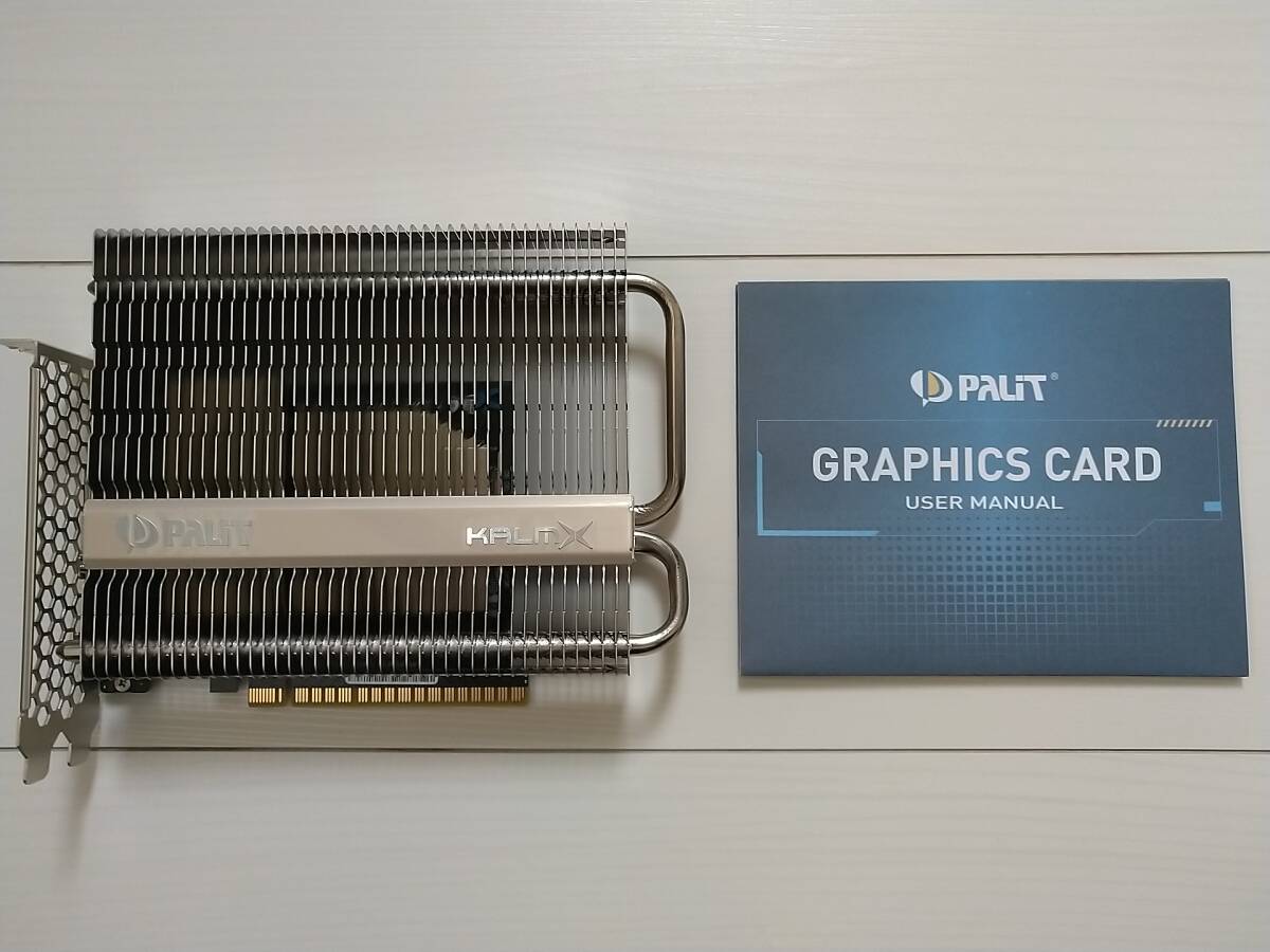 ★完動品・美品 『静音・希少なファンレス GeForce GTX 1650 KalmX Palit製』送料無料★拍卖