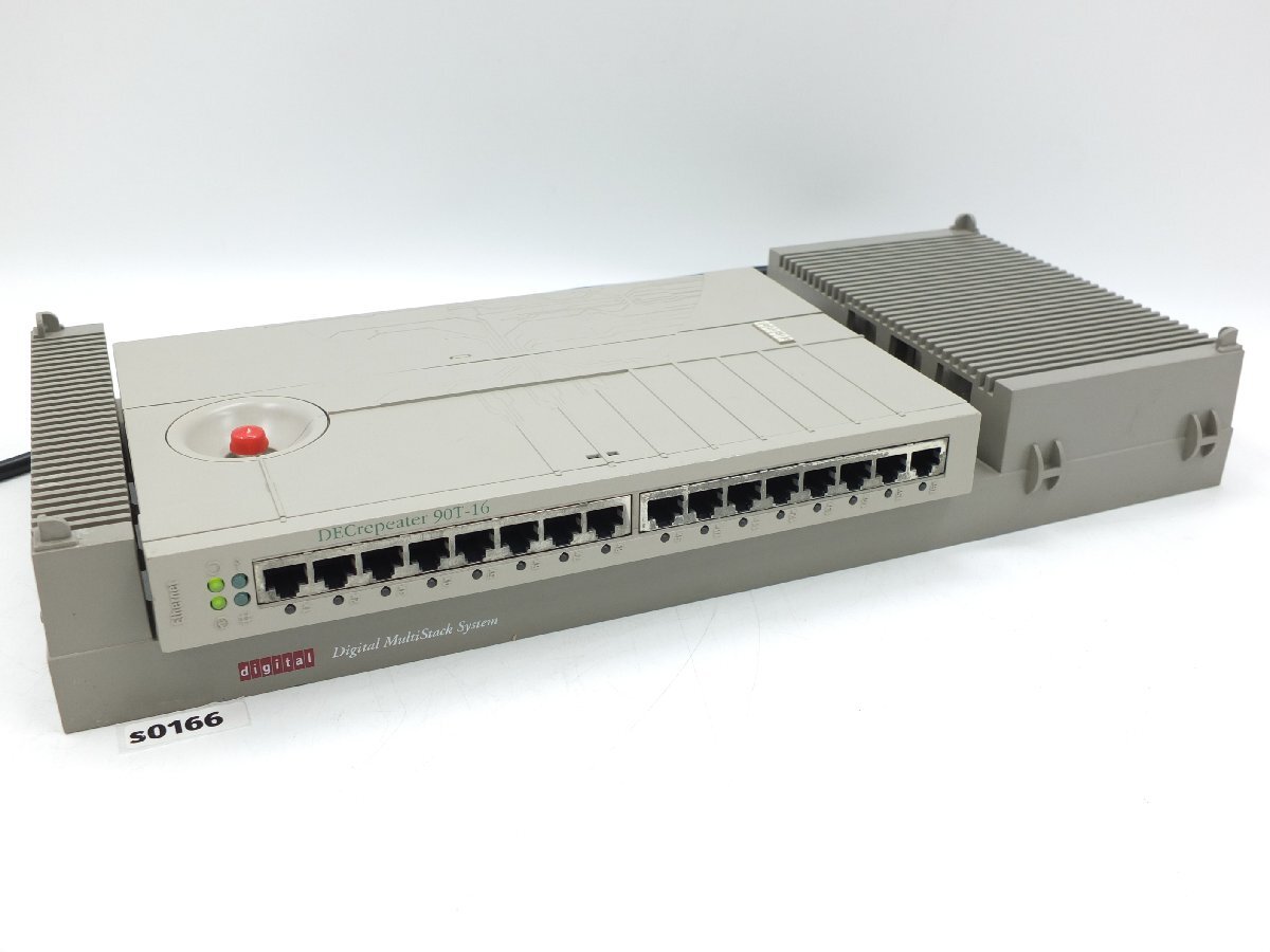 【s0166】デジタル マルチスタック システム Decrepeater 90t-16 イーサネット リピーター 16ポート 通電確認済み 格安スタート拍卖