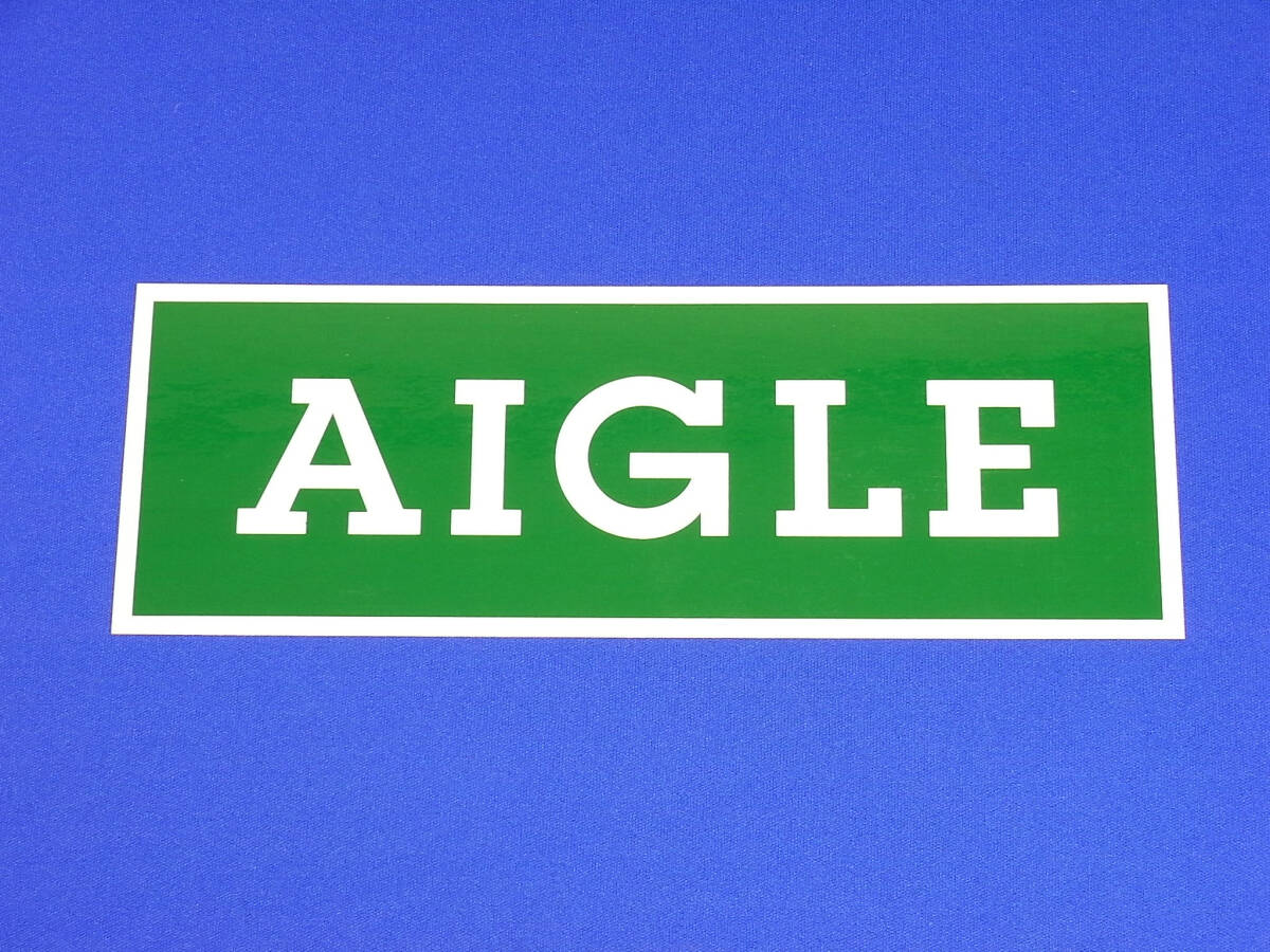 【非売品】AIGLE エーグル ロゴステッカー シール 当時物 レア 匿名配送拍卖