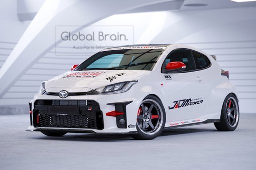 トヨタ GR ヤリス GR Yaris フロント リップ スポイラー/ フロント スプリッター アンダー ディフューザー フラップ カバー拍卖