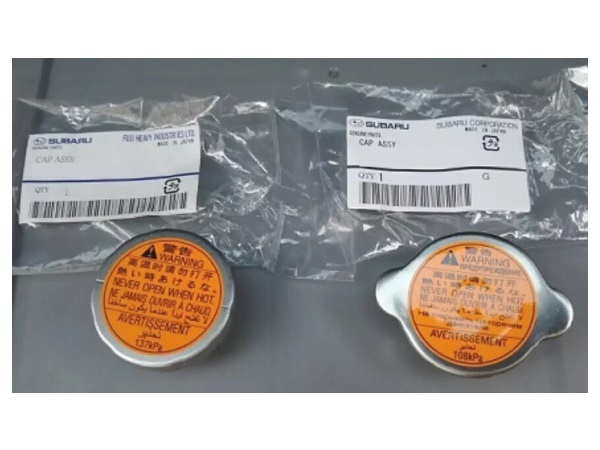 スバル 純正 レガシィ BP インプレッサ WRX ラジエター キャップ セット タンク 側用 ラジエター 側用 エンジン 検 ホイール マフラー拍卖