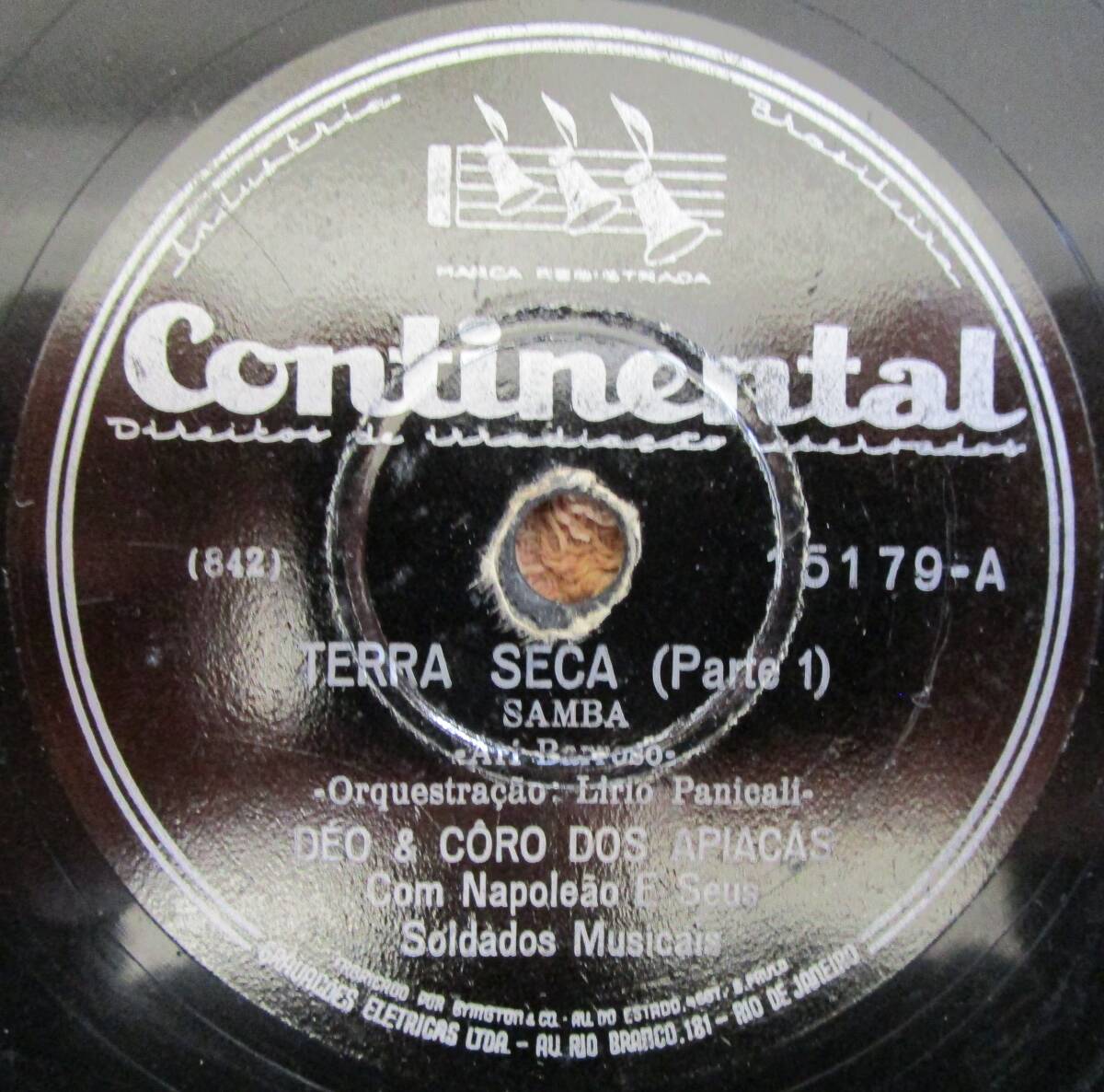 SP盤SPレコード ブラジル盤 サンバ デオ Deo「乾いた土地 Terra Seca」アリ・バローゾ作のサンバ交響曲拍卖