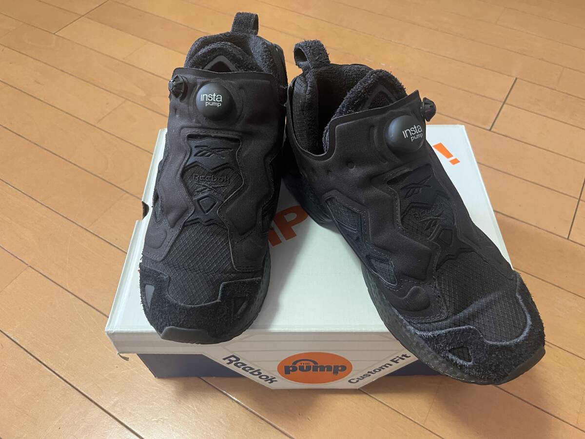 【美品】リーボック ブラック 25㎝ インスタポンプフューリー 95 / INSTAPUMP FURY 95拍卖