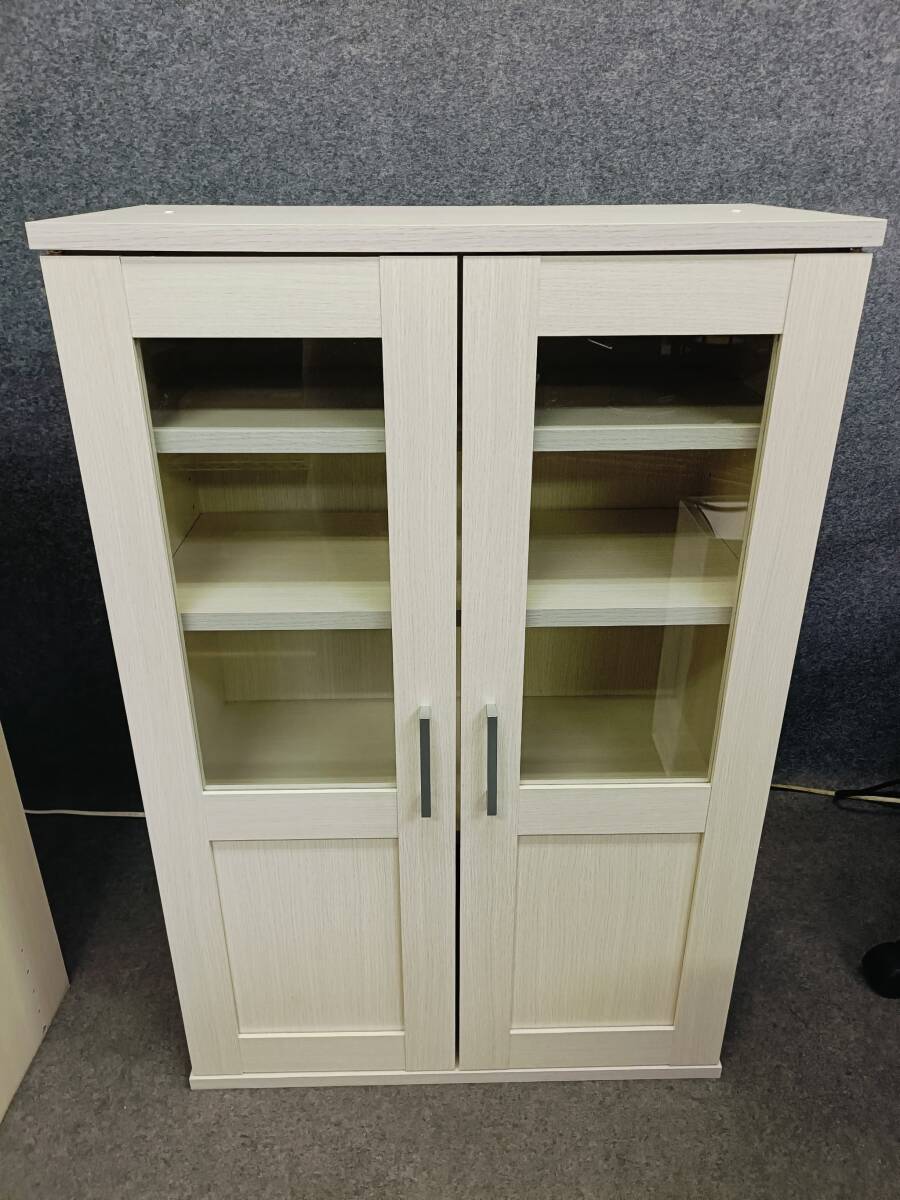 ニトリ キャビネット 木製 扉付きタンス 家具 収納拍卖