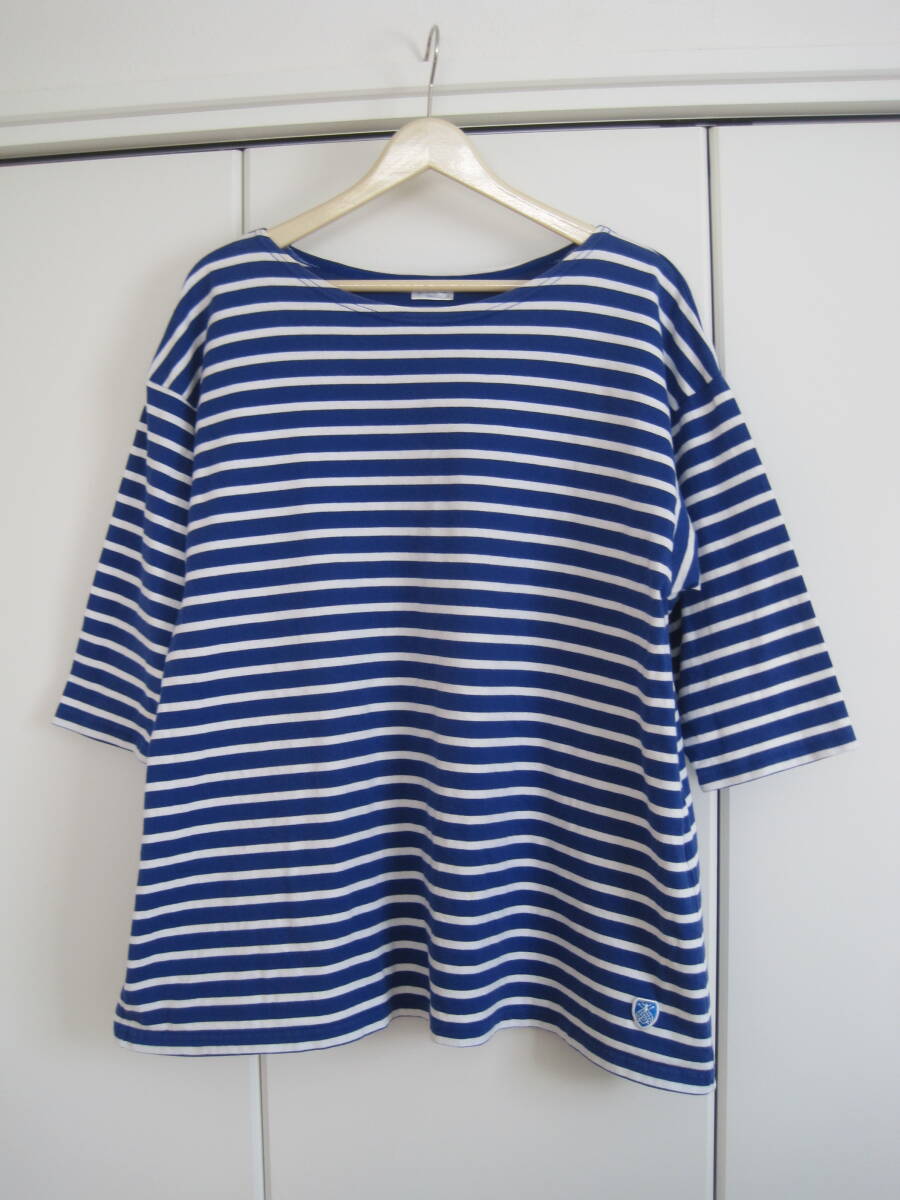 ORCIVAL オーシバル ドロップショルダー Aライン 7部丈カットソー F拍卖