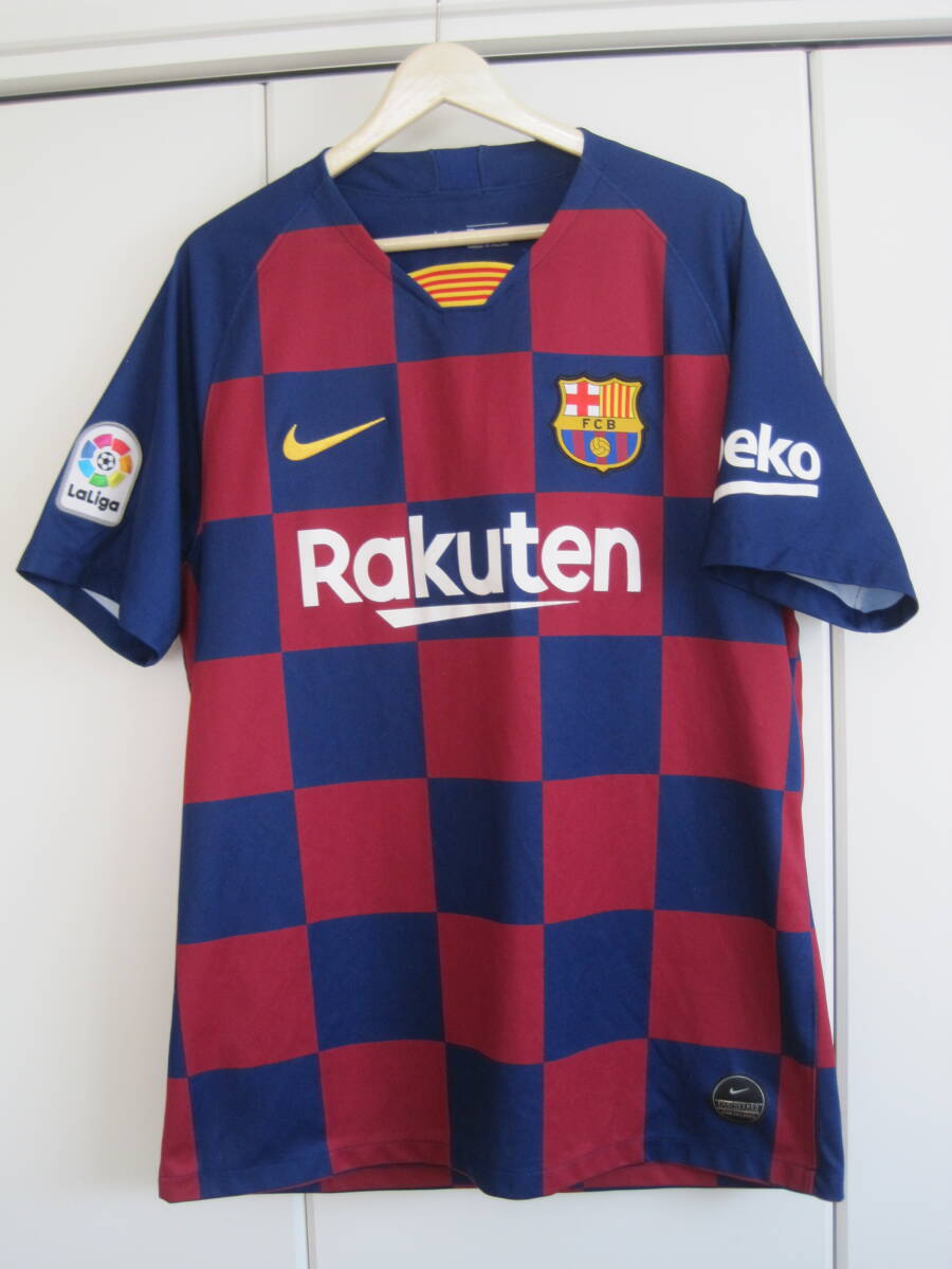 ナイキ NIKE 2019~2020 FCバルセロナ FC Barcelona ユニフォーム L Rakuten拍卖