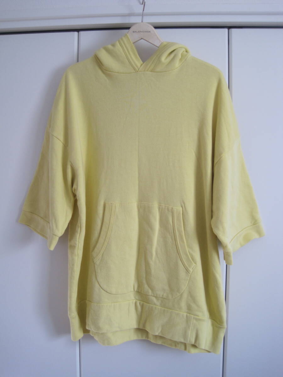 FilMelange フィルメランジェ NISH ドロップショルダー 半袖パーカー 5拍卖