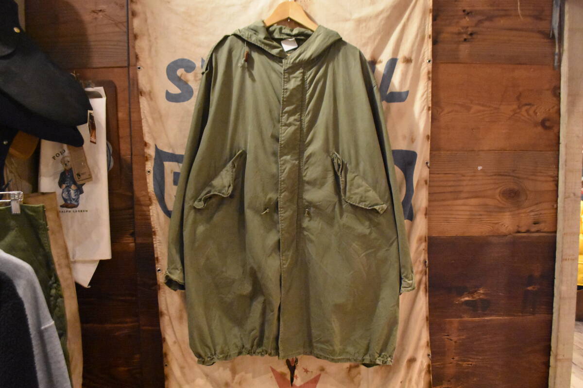 グッドスタイル希少◎50sビンテージMilitaryミリタリーM51フィッシュテールパーカSオリーブアメカジストリートモッズコート w447拍卖