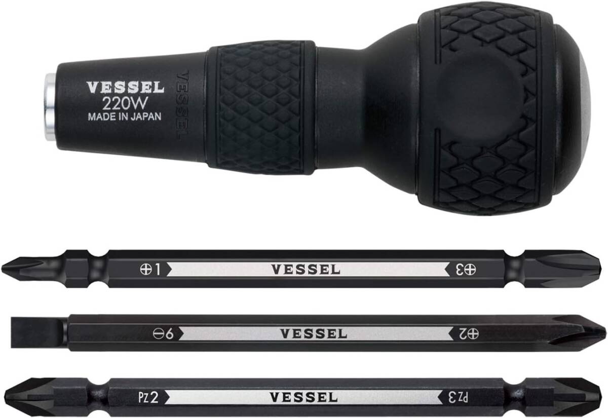 ベッセル(VESSEL) ボールグリップ差替ドライバーセット 220W-3拍卖