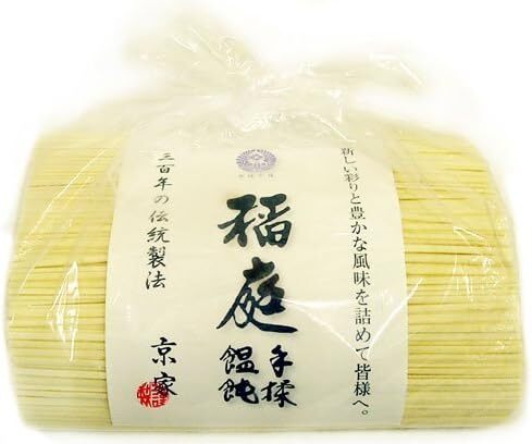 京家 三百年の伝統製法 稲庭手揉饂飩(いなにわ てもみ うどん) お徳用1kg袋詰拍卖