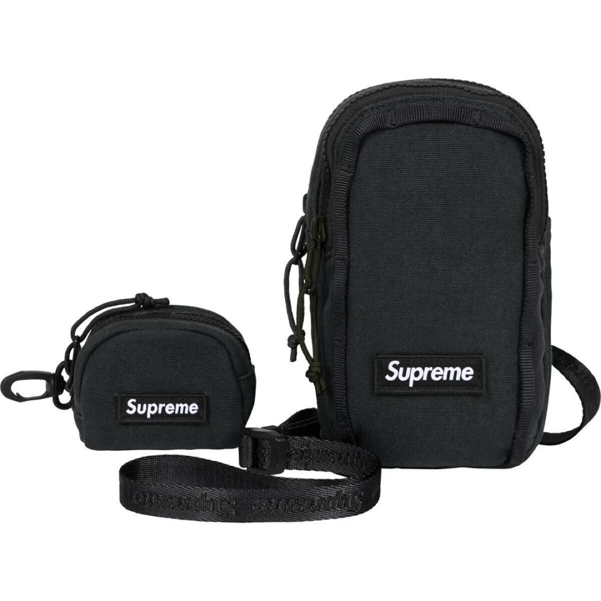 【新品】【ポーチ付き】 25SS 新品 SUPREME シュプリーム CAMERA BAG MINI POUCH カメラバッグ 鞄 かばん 小物 ポーチ付き BLACK ブラック拍卖