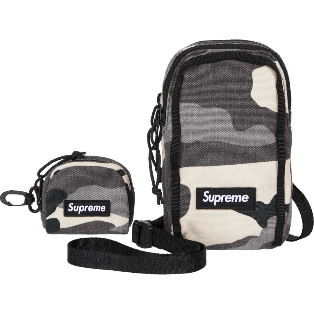 【新品】【ポーチ付き】 25SS 新品 SUPREME シュプリーム CAMERA BAG カメラバッグ 鞄 かばん 小物 POUCH ポーチ付き SNOW CAMO スノーカモ拍卖