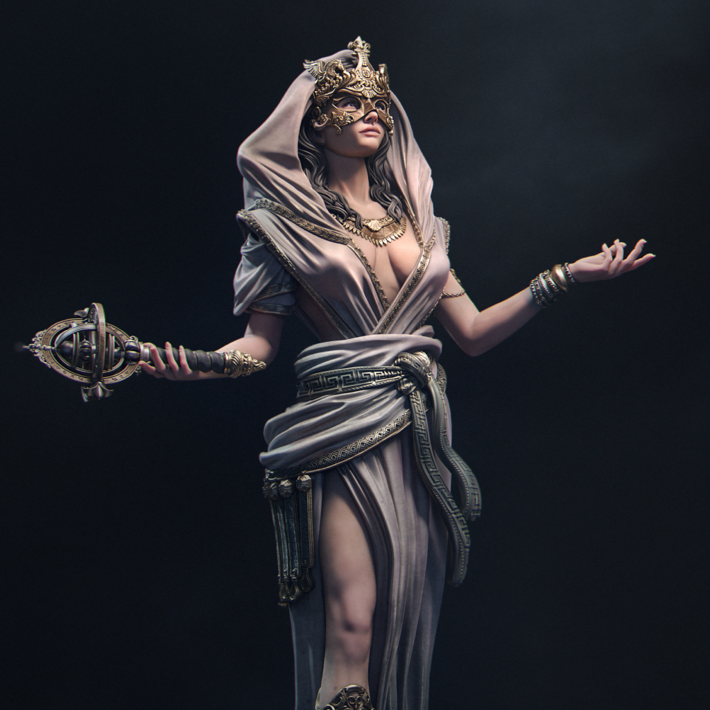 Nerikson | Lakhesis The Moirai 140mm | 3Dプリント フィギュア 正規品拍卖