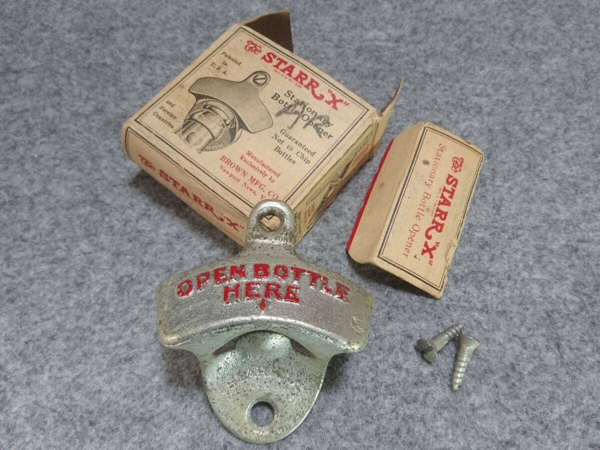 ★1950's STARR "X" ★ Bottle Opener Made in U.S.A. 栓抜き拍卖