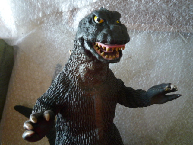 怪獣大戦争 ゴジラ 1996 ビリケン商会 ソフビキット 塗装完成品 現状渡し品 同梱不可G32拍卖