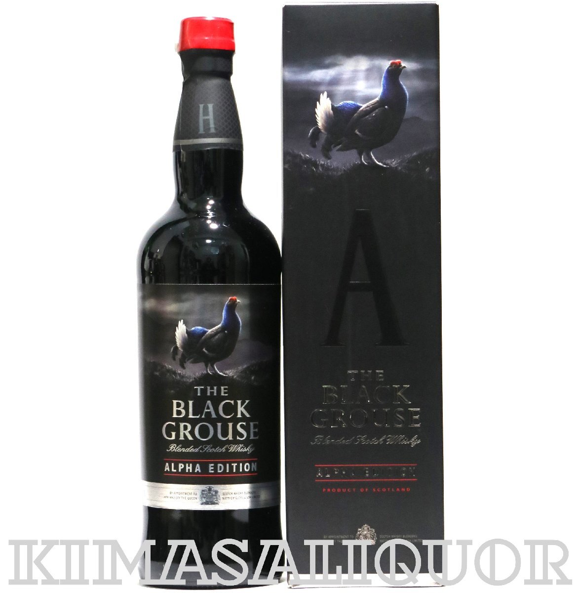ブラックグラウス(フェイマスグラウス)アルファエ ディション 並行品 箱付き 40度 700ml拍卖