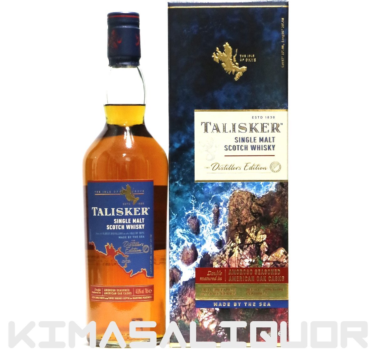 タリスカー ディスティラーズエディション 並行品 箱付き 45.8度 700ml拍卖