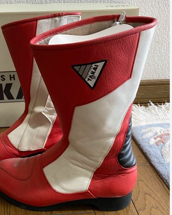 海外 送料込み 再現品 フレディ・スペンサー レーシングブーツ MOTOGP サイズ各種 レプリカ 拍卖