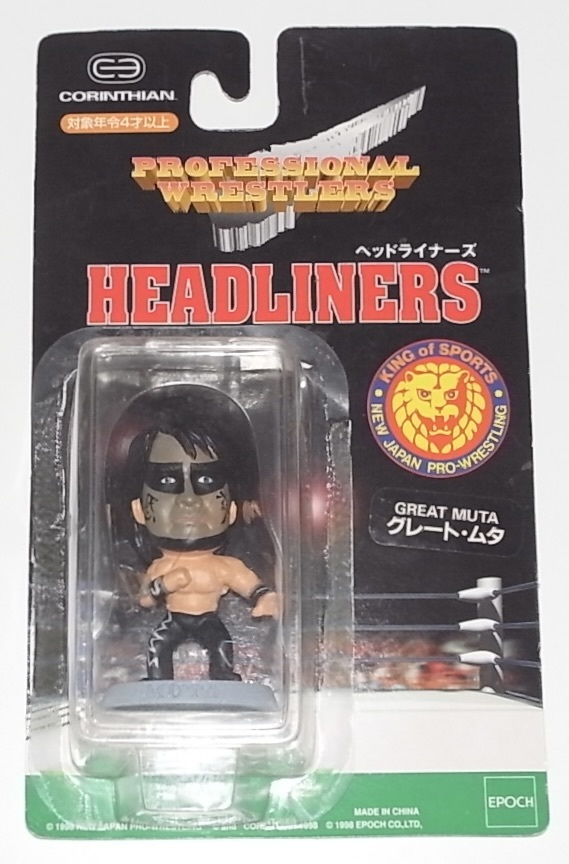 希少 ワケあり未開封品 CORINTHIAN コリンシアン HEADLINERS ヘッドライナーズ 新日本プロレス グレート ムタ 武藤敬司 プロレスフィギュア拍卖