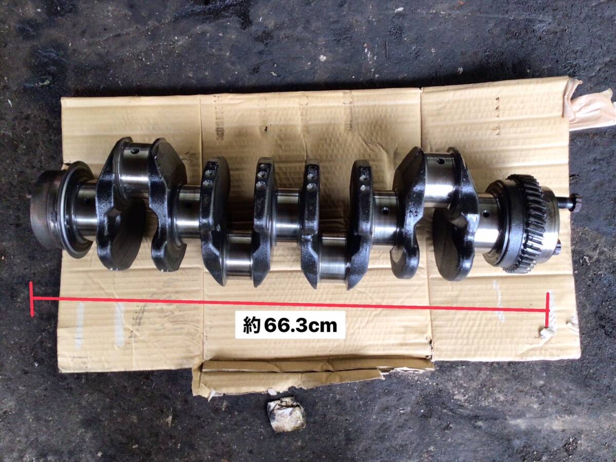 NPR81 H.16年 エルフ ワイド クランクシャフト AK 250205 ④ 即日発送可 いすゞ 4HL1 8973633012 45k 170s拍卖