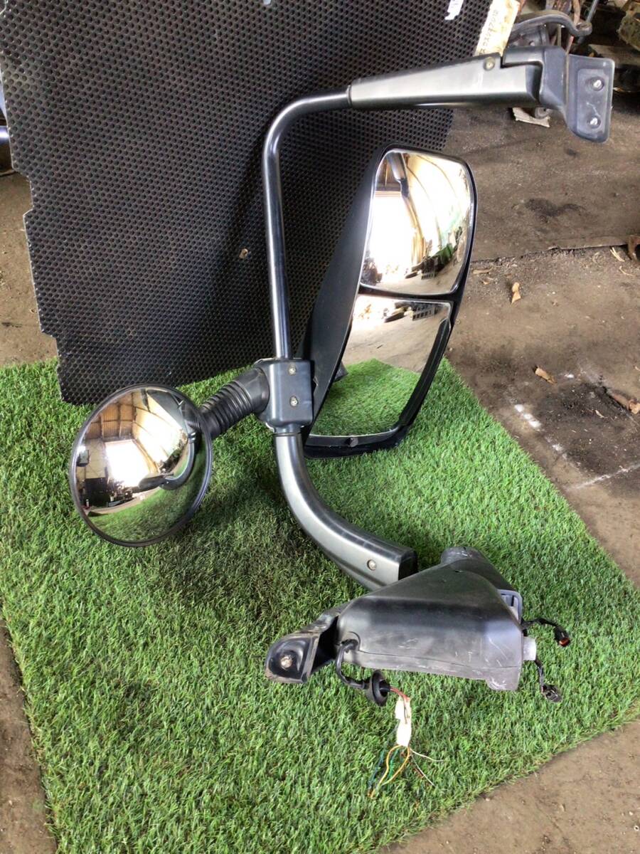 FU54VZ H.24年 スーパーグレート 助手席側 ミラー&ステー 24V AK-25227 ④ 即日発送可 100×80×75 送料無料拍卖