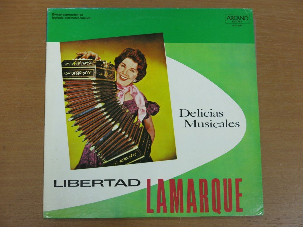 LP Delicias Musicales LIBERTAD LAMARQUE DKL1-3054 輸入盤 中古品 (レコード リベルタ・ラマルケ)拍卖