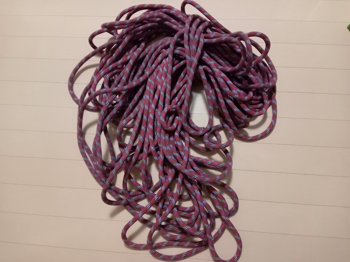 クライミングロープ ベアール yuji 約10mm 約45m 検索用: マムート エーデルワイス マーロー 拍卖