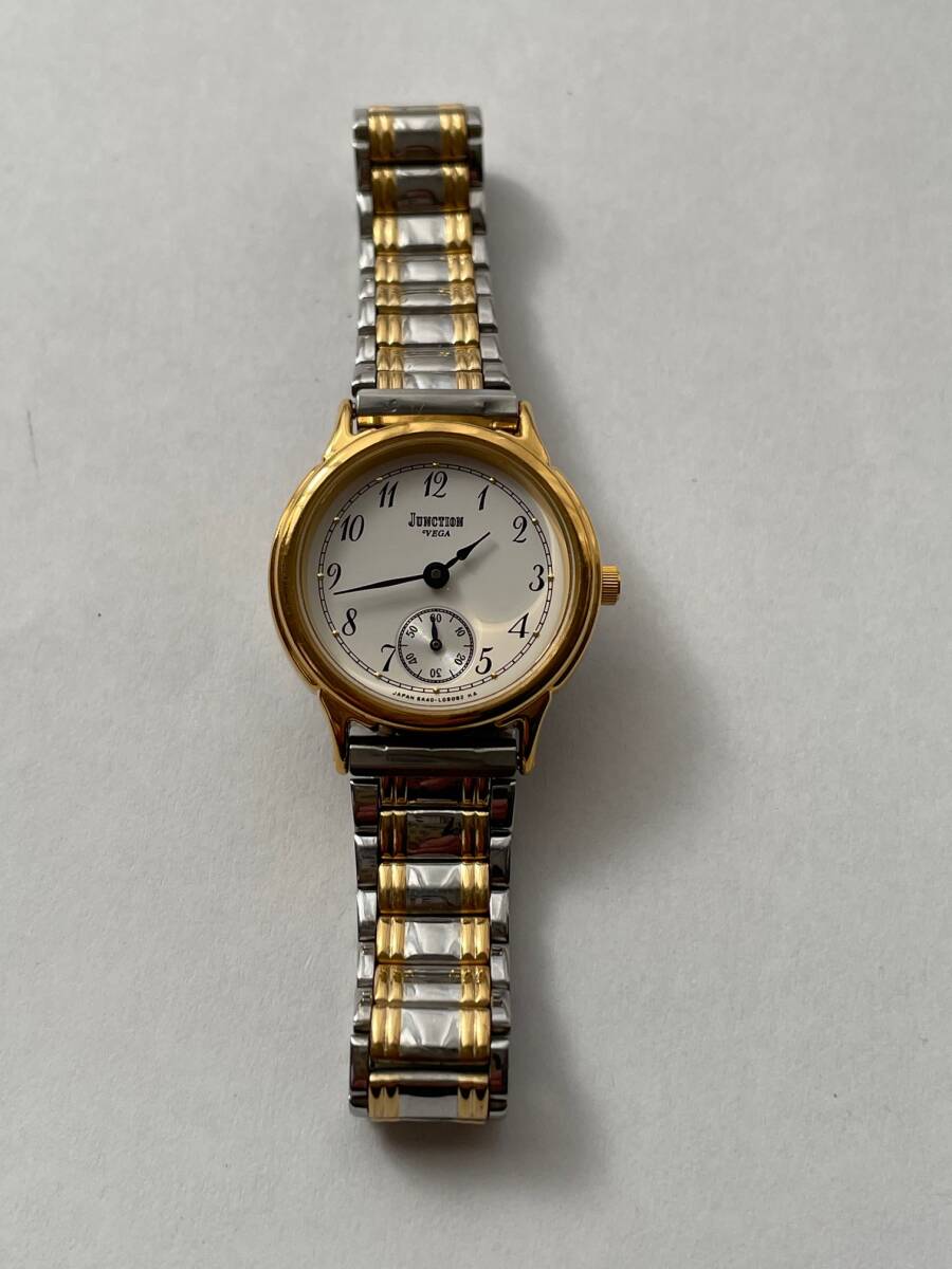 中古品 腕時計 JUNCTIONVEGA レディース 電池切れ拍卖