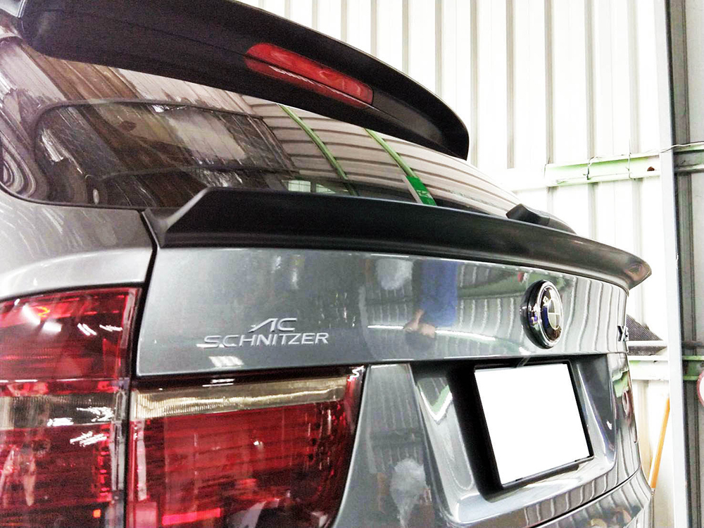 塗装込み 2007-2013 BMW E70 X5シリーズ SUV ハッチバック リアトランクスポイラー テールゲートスポイラー PVCの材質 各純正色対応拍卖