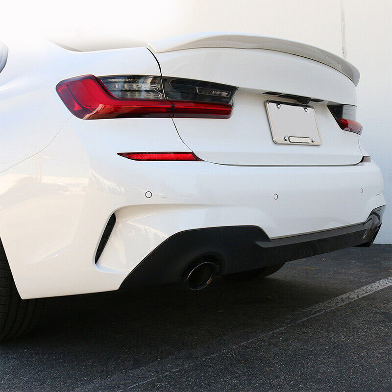 塗装込み 2019+ BMW 3シリーズ G20/G80 M3 リアトランクスポイラー P TYPE ABSの材質 各純正色対応拍卖