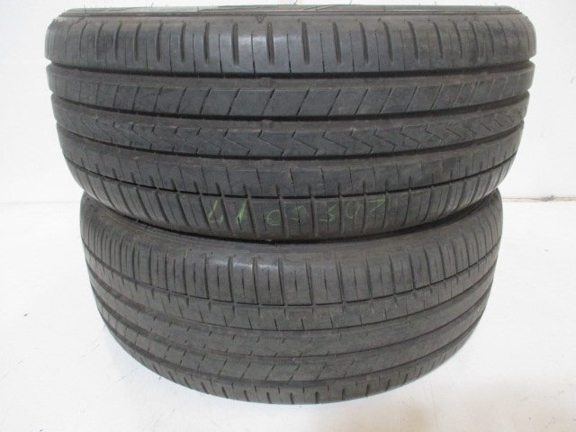 205/50R17 93Y (2本)K20-3007 中古タイヤ FALKEN AZENIS FK510 拍卖