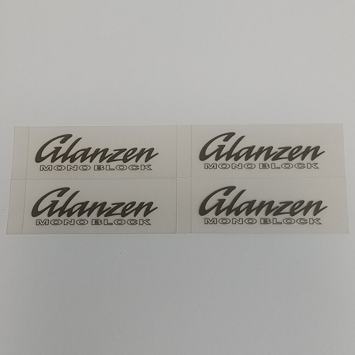 当時物 ZAUBER ザウバー グランツェン モノブロック ホイール スポーク リム ステッカー 4枚セット拍卖