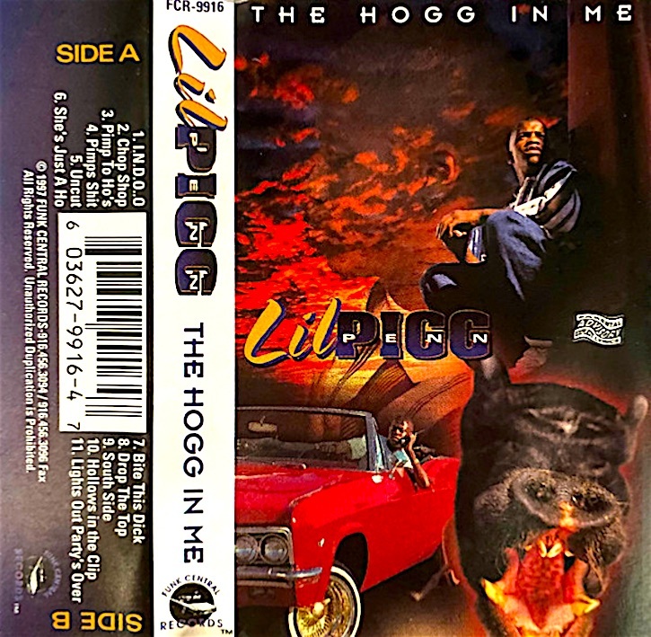 珍★ レア G-RAP・Lil Pigg Penn / The Hogg In Me・ サクラメント/カリフォルニア・オリジナル盤・1997・G-Funk・Gangsta Rap・即決!拍卖