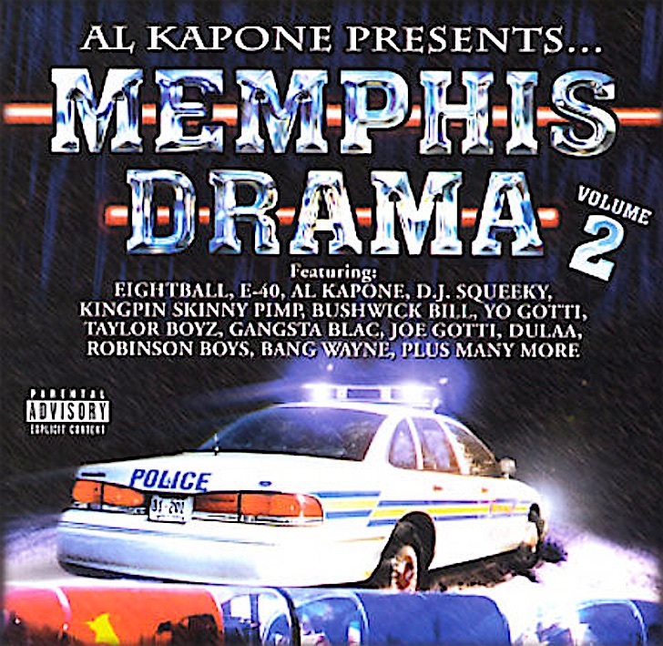 珍★ レア G-RAP・Al Kapone Presents / Memphis Drama Volume 2・Taylor Boyz・メンフィス・オリジナル盤・2002・Gangsta Rap・即決!拍卖