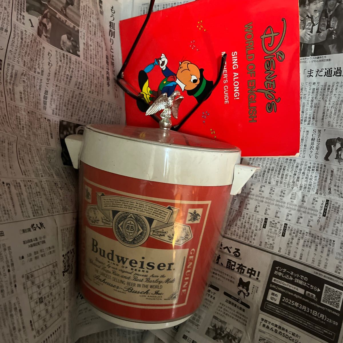 70s アンティークバドワイザー オリジナル アイスボックス メイドUSA 稼働中 良く冷えます興味深い品 かっこいい かわいい きれい拍卖