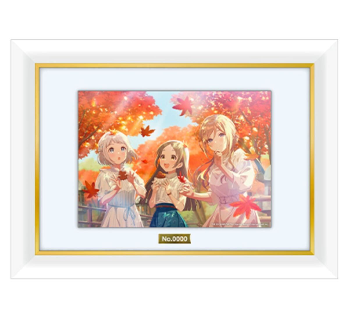 学園アイドルマスター DEBUT LIVE 初 TOUR -初心公演- 開催記念 公式キャラファイングラフ 新品未使用 学マス拍卖